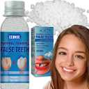 Fake Teeth Repair Kit, Provisional Fake Teeth Replacement Kit for Provisional Restoration 100% New 30Ml -1 Bottle