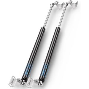 ARANA Gas Struts 23 inch 200lbs with Brackets (2 Pack) - Heavy Duty Lift Support for RV Bed & Cellar Door - Hydraulic Hinges Spring Shocks for Camper & Muphy Bed, Outdoor Window(for 160-220Lbs Lid)