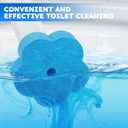 Disposable Toilet Brush 2 Pack- Toilet Bowl Cleaner, Toilet Bowl Brush, Each Toilet Wand with 10PCS Brush Refills for Bathroom Deep Cleaning (2 Pack, White)