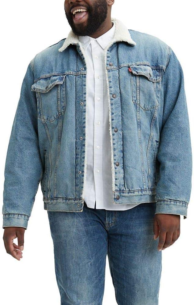 Levi's Men's Trucker Jacket, Special Sauce Sherpa, 5X-Large