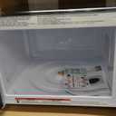 Nostalgia Retro 1000W Microwave Oven 1.1 Cu Ft Capacity – Child Safety Lock, 8 Auto-Cook Settings – Countertop Kitchen Appliance – Black