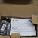 AT&T BL102 DECT 6.0 Cordless Phone for Home with Answering Machine, Call Blocking, Caller ID Announcer, Audio Assist, Intercom, and Unsurpassed Range, Silver/Black