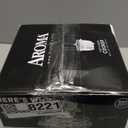 AROMA Rice Cooker, 3-Cup (Uncooked) / 6-Cup (Cooked), Small Rice Cooker, Oatmeal Cooker, Soup Maker, Auto Keep Warm, 1.5 Qt, White, ARC-363NG