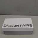 DREAM PAIRS Women's Double Bowknots Crystal Sandals Low Chunky Heels Clear Slingback Dress Shoes for Wedding Bridal Party (7, Champagne)