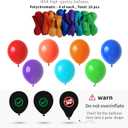 Balloon Column Kit for Floor-Balloon Columns with Stand, Base and Pole,Balloon Tower Backdrop Decoration for Wedding, Baby Shower, Birthday Party, or Bachelorette Parties (MULTICOLOR)