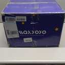 MAXYOYO Bean Bag Chair, Comfy Bean Bag Sofa with Back Support, Faux Fur Bean Bag Chair for Adults and Kids, Stuffed Floor Sofa for Living Room, Bedroom, Apartment, Grey (Large)