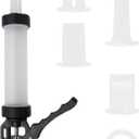 Sausage Stuffer Homemade Sausage Filling Tool Manual Meat Filling Machine Hand Salami Maker with Stuffing Tubes Filling Nozzles