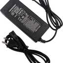 42V 2A Charger 36V Li-ion Battery Fast Charger Replacement for Razor/Jetson/Voyage/gotrax/ninebot and Most 36V 10S Lithium Battery Device Output 2A 1 Prong DC-Round Port 5.5