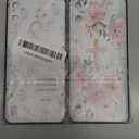 2 Pack Cartoon Floral Phone Case for Gabb Phone 4 6.1",Cute Kawaii Flower Collage Pattern Cases Aesthetic Design,Black TPU Bumper Protective Cover for Girls Women