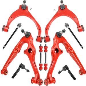 10pc Front End Upper and Lower Control Arms Suspension Kits for 2014-2018 Chevy Silverado GMC Sierra 1500, 2015-2019 Chevy Suburban, Tahoe, GMC Yukon/Yukon XL, Cadillac Escalade/ESV, K623298 K623299