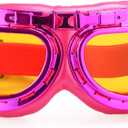 Motorcycle Goggle Aviator Pilot Style Cruiser Scooter Motocross Goggles for Man, Woman, Adult