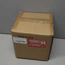 KLSS Black Brass Semi Flush Mount Ceiling Light,Modern Farmhouse Ceiling Light Fixture for Closet Entryway,Hallway Light Fixture 5.9in Clear Glass Shade 1 Pack