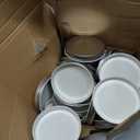 Mason Jar Lids,Regular Mouth,Lids Leak Proof Secure Mason Storage Solid Caps,Fit & Airtight for Wide Mouth Lid Mason Jars Yogurt Iidss,Canning lidss(50pcs)