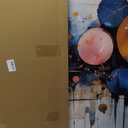 CGXART Abstract Wall Art for Living Room Large Size - Modern Wall Art for Office - Yellow Pictures Wall Decor Ready to Hang Size 29" x 59"