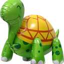 4D Walking Turtle Balloon Animal foil Balloon, Creative Inflatable Turtle, Baby Shower, Birthday Party Decoration Supplies