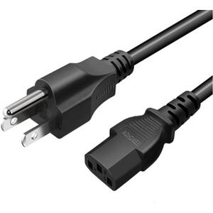6FT Power Cord for Brother HL5450DN HL-2280DW HL-2240D HL-2270DW HL-3170CDW HL-l6200DW HL-5340D HL-5240 HL-2140 HL-2230 HL-2070N HL-2030 HL-2040 MFC-L3750CDW Laser Printer Power Cord Cable[UL Listed]