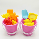 Sand Toy Bucket Pink 2 basket