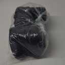 Crofy 2-Pack Car Neck Pillow, Softness Car Headrest Pillow for Driving with Adjustable Strap, 100% Memory Foam and Breathable Removable Cover, Comfortable Ergonomic Design, 4.7 Inches Thick (Black)