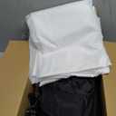 Halloween Decorations Outdoor & Indoor Decor - 2 Pack 59-inch Remote Control Spooky Ghost String Lights with Witch Hats, Halloween Lights for Porch, Yards, Patio, Garden Lawn, Party