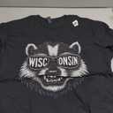 Wisconsin Retro Art Celebrate The Badger State of Wisconsin T-Shirt L