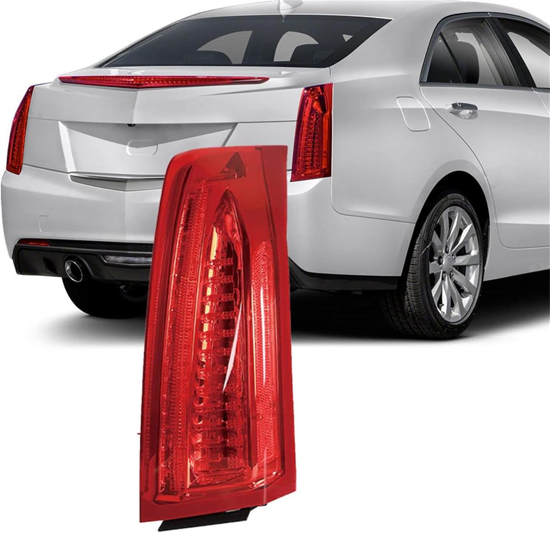 WFLNHB Right Side Tail Light Assembly Replacement for ATS 2013-2017 Passenger Side Rear Brake Lamp GM2801260 84081570