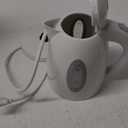 OVENTE Electric Kettle, 1.7L Fast Boiling Water Heater for Coffee or Tea, BPA Free with Water Level Gauge, Auto Shut-Off, Boil-Dry Protection, Indicator Light and Removable Filter, White KP72W