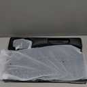 Wireless Keyboard and Mouse Combo, 2.4G Full Size Wave Keys Ergonomic Keyboard with Wrist Rest and 3-Level DPI Adjustable Wireless Ergonomic Mouse for Windows, Mac OS Desktop/Laptop/PC(Black)