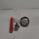 Zevluck Pendant Light Fixtures, Matte Black Pendant Lighting with 5 Adjustable Tubes, Hanging Light Fixtures with Clear Glass Shade, Tiltable Pendant Lighting for Kitchen Island, Dining Room, Bathroom (1 Pack)