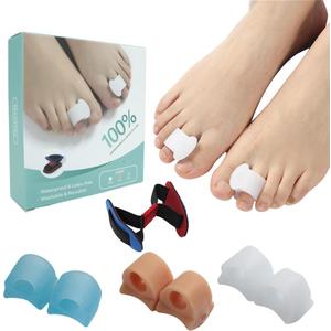 Hammer Toe Straightener Corrector, Pack of 7 Toe Separators for Overlapping Toes, Hammer Toe Straighten Big Toe Alignment, Toe Spacer
