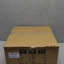 VONLUCE Semi Flush Mount Ceiling Light, 12.2" Ceiling Light Fixture with Pleated Shade, 2-Light Modern Drum Light Fixture for Bedroom Living Room Entryway Hallway, White Shade & Bronze Finish