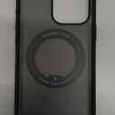 TORRAS 360 Magnetic Stand for iPhone 16 Pro Max Case, [Fit for MagSafe] [Military-Grade Protection] Translucent Slim Case for iPhone 16 Pro Max, Obsidian Black, Ostand O3 Fitness Series