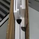 4 Tier Corner Wall Shelf Floating Shelves With Lip  White