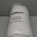 Bedsure RV Short Queen Mattress Pad - Quilted Fitted Mattress Topper Protector with 8-21 Inches Deep Pocket, Noiseless Bed Cover Padded for Camper and Motorhome, Machine Washable, White, 60x75 Inches