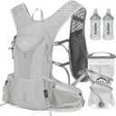 IX INOXTO Hydration Pack Backpack, Lightweight Water Backpack with 2L Hydration Bladder Daypack for Men Women,Running Hydration Vest for Trail Running Hiking Cycling Race Climbing