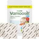 BugMD Vamoose! Plus Peppermint Oil Mouse Repellent Pouches | Natural Mice Repellent Indoor & Rat Deterrent for House, Garage, RV, Car & Storage | Plant-Powered Rodent Control - 1 Pack - 4 Pouches