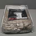 Eydna Electric Heated Blanket Full Size 72"x84", Fast Heating Throw, Soft Plush Microplush for Bed & Couch, 10 Hours Auto Off & 4 Heating Levels, Machine Washable, Gifts for Grandma & Family-Dark Camel