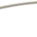 Moen MDN2170BN Magnetix 60-inch Curved Adjustable Single Shower Curtain Rod, Brushed Nickel