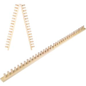 QWM 60 Chunky Blankets Loom Knitting Looms Long Installation Free and Adjustable Foldable Portable Extra Loom Large 38,48,60, 72,84,96 Inch(60inch)