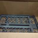MYPET North States Paws Portable Pet Gate: 26-40" Wide. Pressure Mount. No Tools Needed. Made in USA, 23" Tall, Expandable, Durable Dog Gates for Doorways, Fieldstone Gray