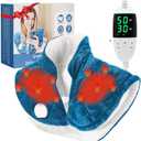 Heating Pad for Neck Shoulder, 5 Heat Setting 2H Auto Off 2.4lb Weighted Large Heating Pad for Pain Relief, Gifts for Women Men Mom Dad Parents Birthday Valentine's Day Gift