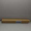 LazBlinds No Tools No Drill Cordless Bamboo Roman Shades, Light Filtering Window Treatment, Roll Up Bamboo Blinds for Windows 31.5'' W x 48'' H, Whitewash T