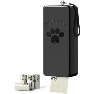 Dog Poop Bag Dispenser, Wall-Mounted Dog Bag dispenser Outdoor or Indoor for Doggy and Pets, Black Poop Holder for Yard and Park, Included 4 Rolls (60 Bags)