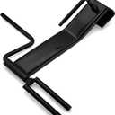 Cargo Tie-Downs Strap Winder, Black Powder Coated Steel, Roll-up Flatbed Trailer Winch Straps up to 4" Wide, Used in Trailers, Trucks, Warehouses, Docks, Vans