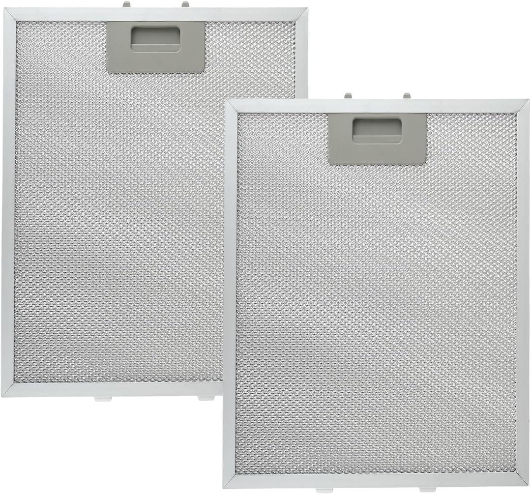 2 Pack W10169961A Range Hood Filter Replacement 5 Layer Aluminum Mesh Hood Grease Filter Fit for Whirlpool, Kitchen Aid, Jenn-Air Range Hoods