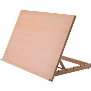 Falling in Art Extra Large 5-Position Wood Drafting Table Easel Drawing and Sketching Board, 29 1/2 Inches by 19 2/3 Inches