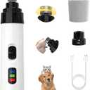 Silent Groom Pro Nail Grinder - Silent Groom Pro for Dogs Nails, Dog Nail Grinder with 2 Speeds, LED Light & 2000mAh Battery, Quiet Nail Grinder for Dogs for Small Medium Large Pets
