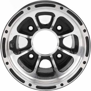 Buachois ATV Wheel, 8in Aluminum Alloy Wheel Rim, High Strength Sporty Look, Compatible with ATV Quad Buggy