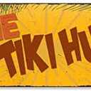 The Tiki Hut Sign Hut Decor Signs Bars Grill Decorations Hawaiian Accessories Patio Beach Surfboard Wall Art Plaque Vintage Tin Gift 6 x 18 High Gloss Metal 206180091028