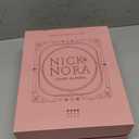 Vintage Art Deco Nick and Nora Cocktail Glasses  5 oz Crystal Ribbed Coupe Glassware for Martinis, Manhattans & Classic Gin Drinks | Great Gatsby & The Thin Man Inspired Barware Gift Set of 4