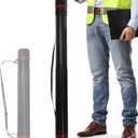Telescoping Poster Tube Extendable 25" to 38.5" - Water-proof & Lightproof Storage Tube for Artwork Documents Blueprints Maps - Protective Storage Cases for Artists Architects Travel 25" to 38.5"(L)